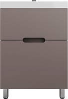 Style Line Тумба под раковину Матис 60 тауп темный